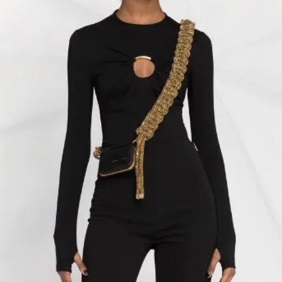 Kara gem embellished-strap shoulder bag - Picture 2 of 5